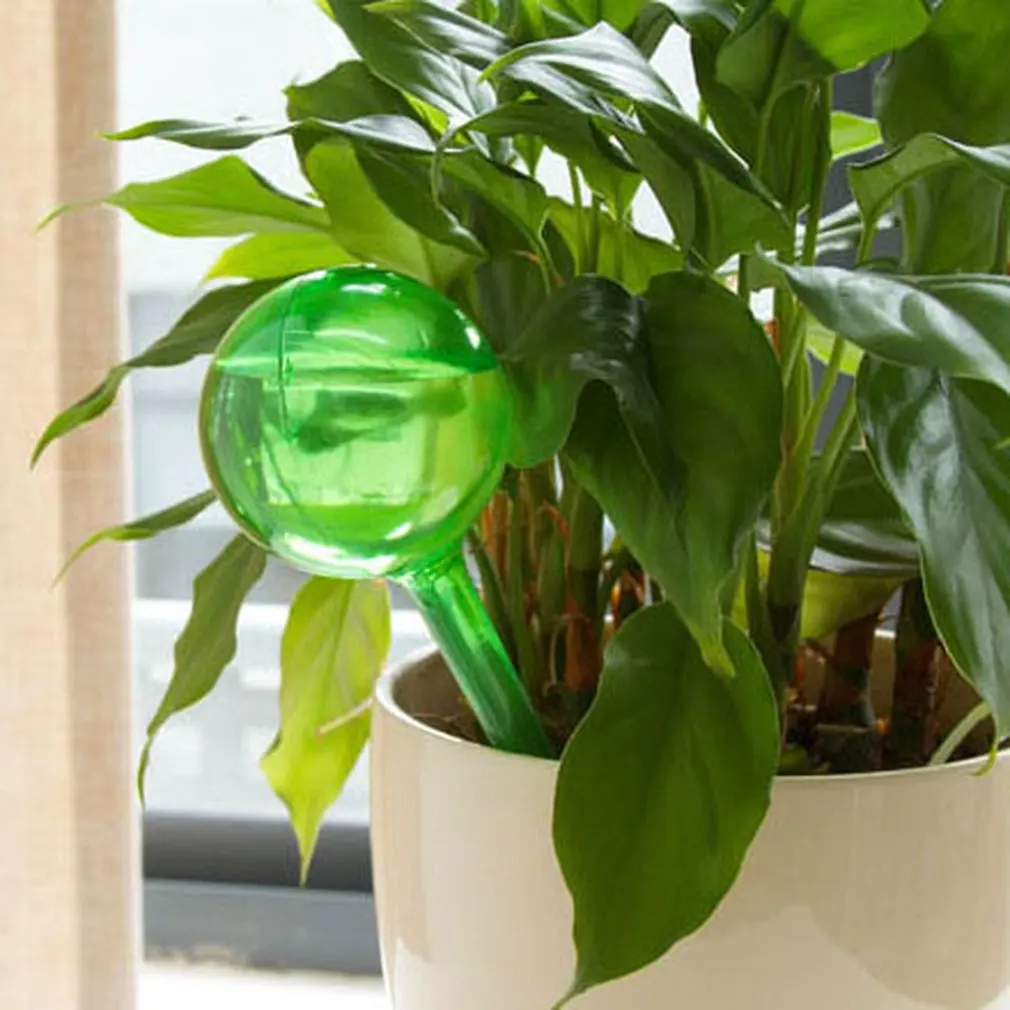 Practical Design PVC Self-Watering System Imitation Glass Ball Plant Waterer Flowers Watering Device Ball Type Drip Practical Design PVC Self-Watering System Imitation Glass Ball Plant Waterer Flowers Watering Device Ball Type Drip