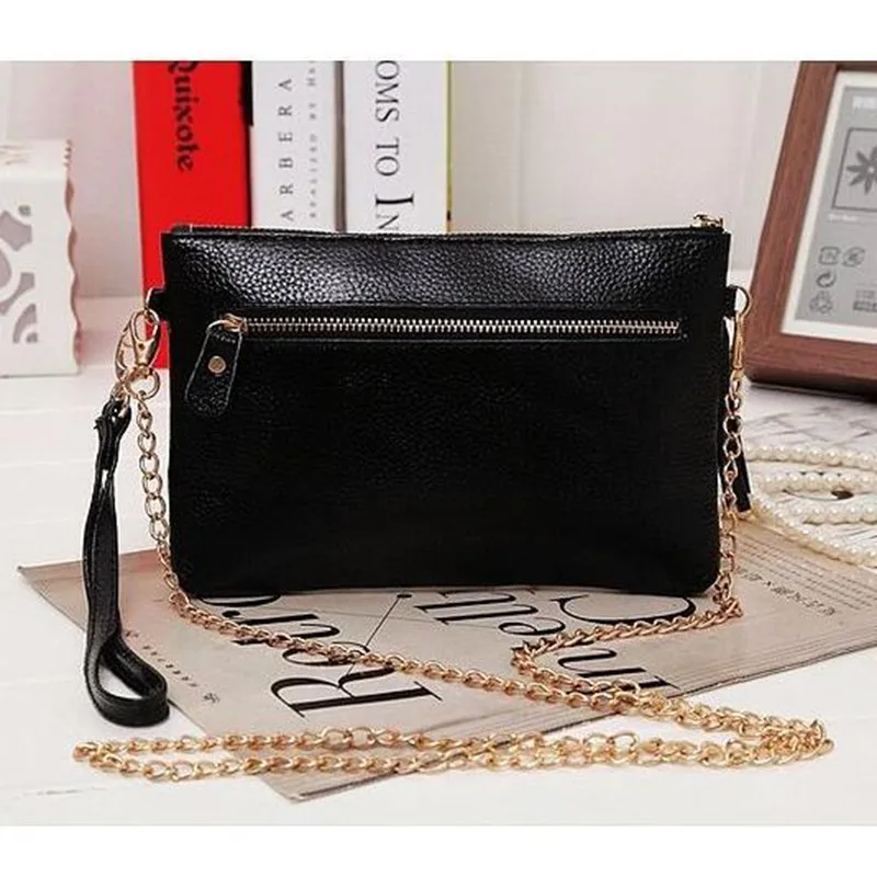 Crocodile Genuine leather Tassel Handbags Shoulder Bags Messenger Bag Day Clutch Chain Bag Small Bag Women's Clutches A40-332
