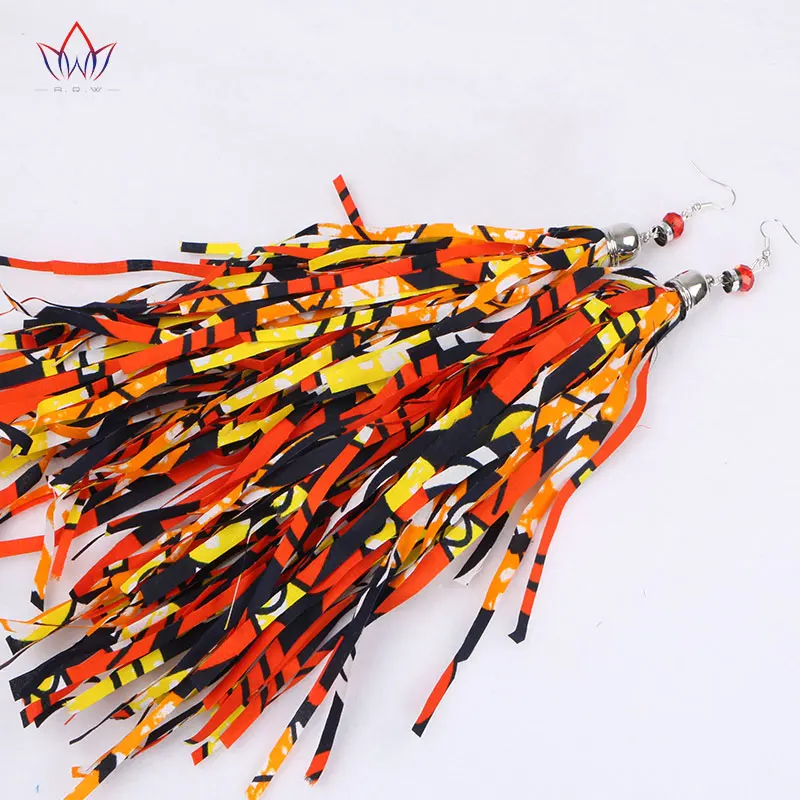 Горячая Распродажа Африканские модные серьги с кисточками в стиле бохо серьги ручной работы традиционные красочные серьги ювелирные изделия WYB129