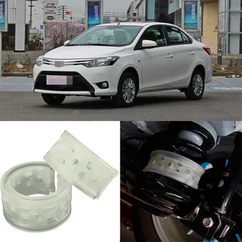 

2pcs Super Power Rear Car Auto Shock Absorber Spring Bumper Power Cushion Buffer Special For Toyota VitZ