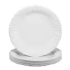 New White Disposable Paper Plates Perfect For Bbq And Parties 20-100pcs ► Photo 1/3