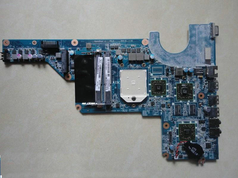 Free shipping ! 100% tested 647626-001 for HP G4 G6 G7 laptop motherboard with for AMD 880MD chipset 6470/512m free shipping g4 636370 001 da0r12mb6e1 laptop used disassemble