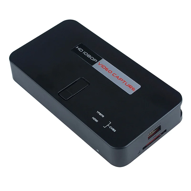 1080P 30fps HDMI Игровая карта захвата конвертировать видео аудио из компонентного в