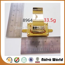 35*25mm briefcase bags gold small turn lock fashion hardware handmade bag accessory locks