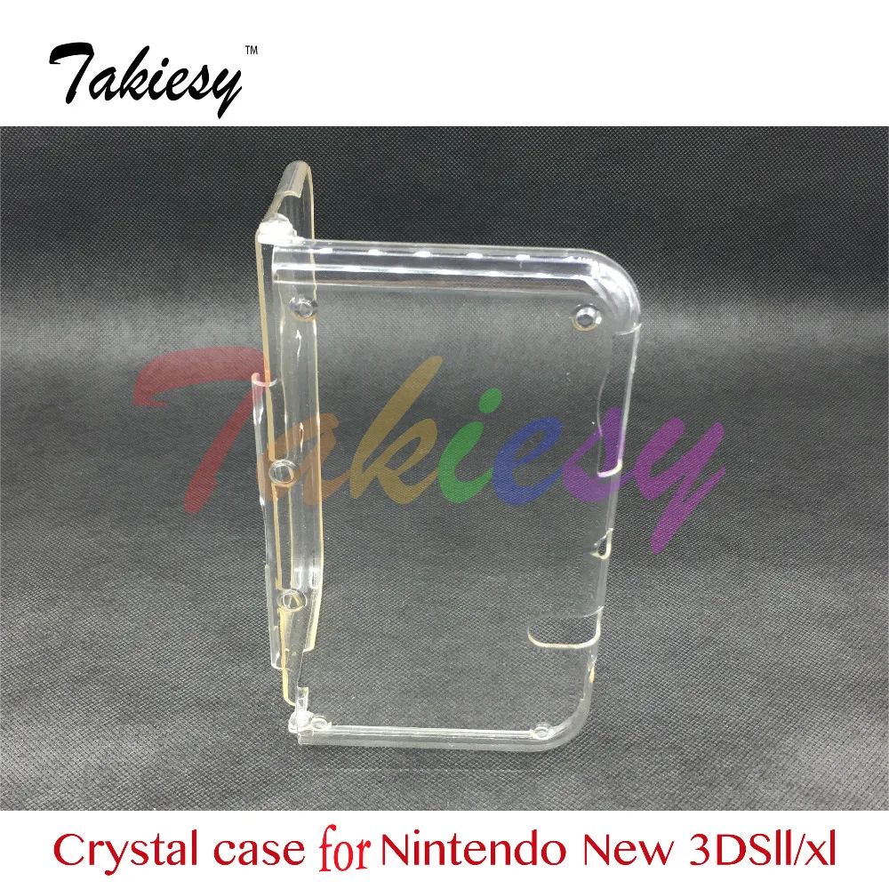 Прозрачный кристаллический защитный чехол для нового 3DS LL XL Чехол Оптовая