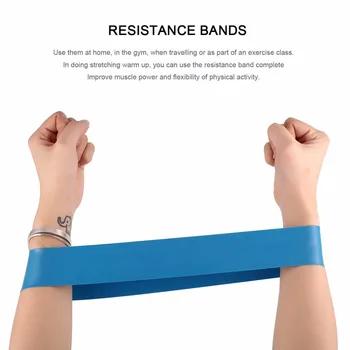 

Elastic Resistance Band 3/4/5 Level Available Exercise Loop Bands Natural Latex Gym Fitness Strength Training Slimming Product