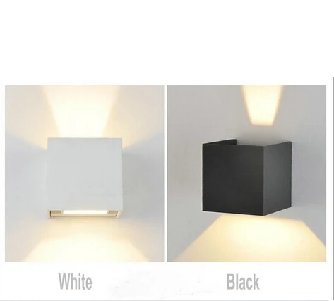 Lâmpadas de Parede cubo levou jardim varanda luz Aplicação : Vestíbulo