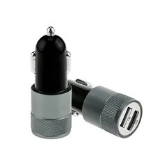 

Universal Durable 2 Ports Car Charger Car Styling Mobile Phone Quick Charging Device Lightweight Digital Devices Charger