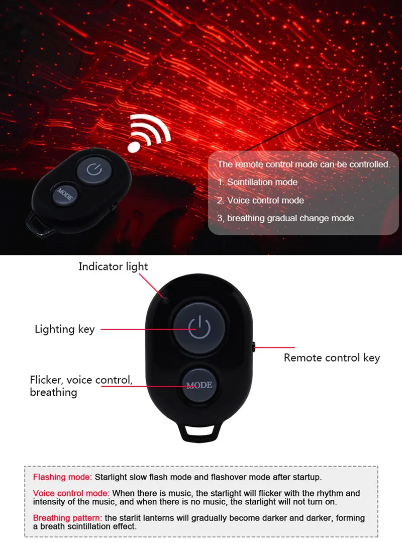 car star light armrest box vehicle ceiling ceiling lamp (22)