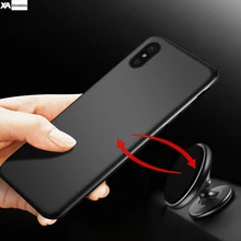 Магнитный автомобильный держатель чехол для iPhone 11 Pro XS MAX XR X Мягкие силиконовые ТПУ чехлы накладки для iPhone 7 8 6 6S Plus оболочка Coque Capa