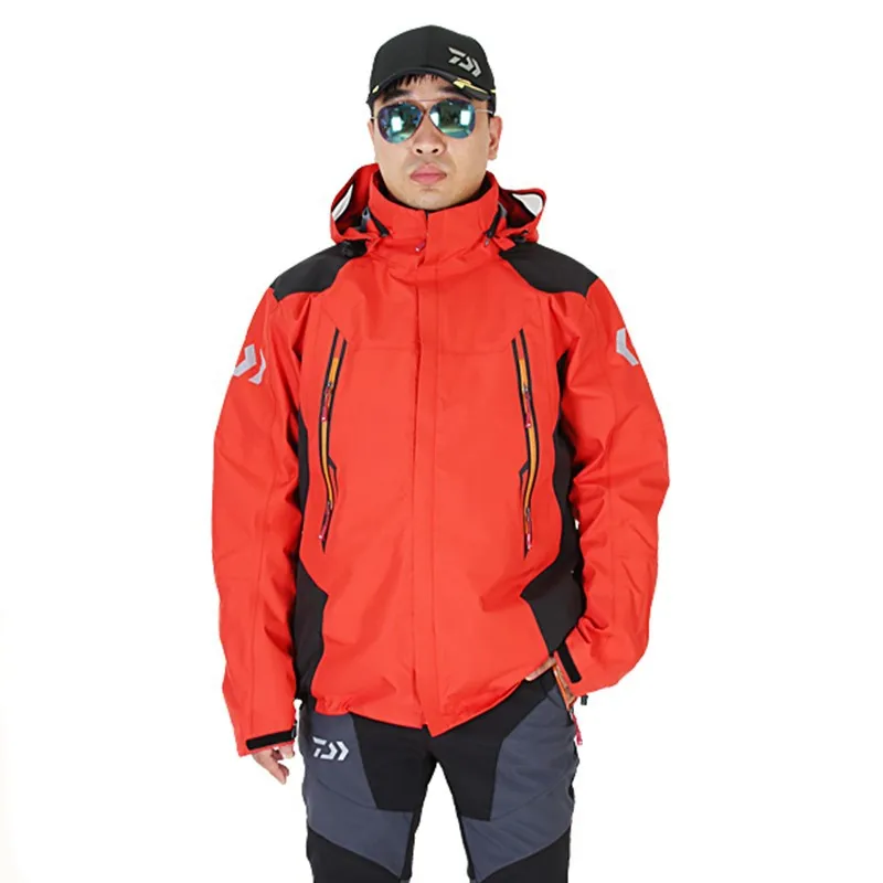 Новая зимняя ветрозащитная одежда для рыбалки Daiwa ультратонкая одежда с защитой от ультрафиолетовых лучей сохраняющая тепло ветровка пальто для рыбалки костюмы