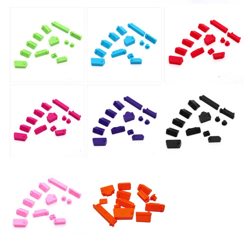 13Pcs/Set Anti Dust Plug For Laptop Silicone Cover Stopper Laptop dust plug laptop dustproof usb dust plug Computer Accessories