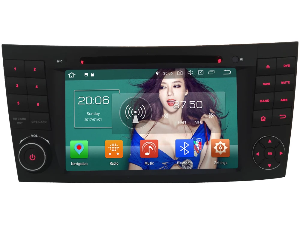 Discount KLYDE Octa Core 4GB RAM Android 8.0 7.1 Car DVD Player Radio GPS For Mercedes-Benz CLS W219 CLS350 CLS500 CLS550 CLS55 CLS66 AMG 0