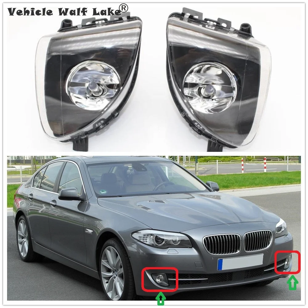 

For BMW 5 Series F10 F11 F18 520i 523i 528i 530i 535i 550i 2011 2012 2013 2014 2015 2016 2017 Front Halogen Fog Lamp Fog Light