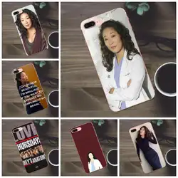 GREYS Anatomy Кристина Янь для huawei G8 Honor 5C 5X6 6X7 8 9 Y5II Коврики 9 P7 P8 P9 P10 P20 Lite Plus 2017 ТПУ лучшие чехлы