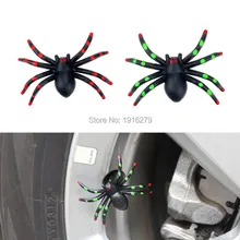 4pcs Car Tire Air Valve Cap car styling Spider Fashion For Mercedes BMW AUDI VW Ford Honda Toyota Tire Valve Caps