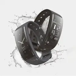 Bluetooth Smart Touch часы waterprooof браслет сердечный ритм сообщение напоминание мониторинг сна SmartWatch IOS Android