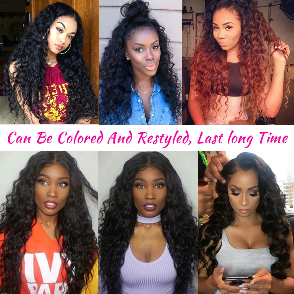 Upretty Indian Hair Bundles With Closure Wet And Wavy Human Hair 3 Bundles With Closure Indian Water Wave Bundles With Closure