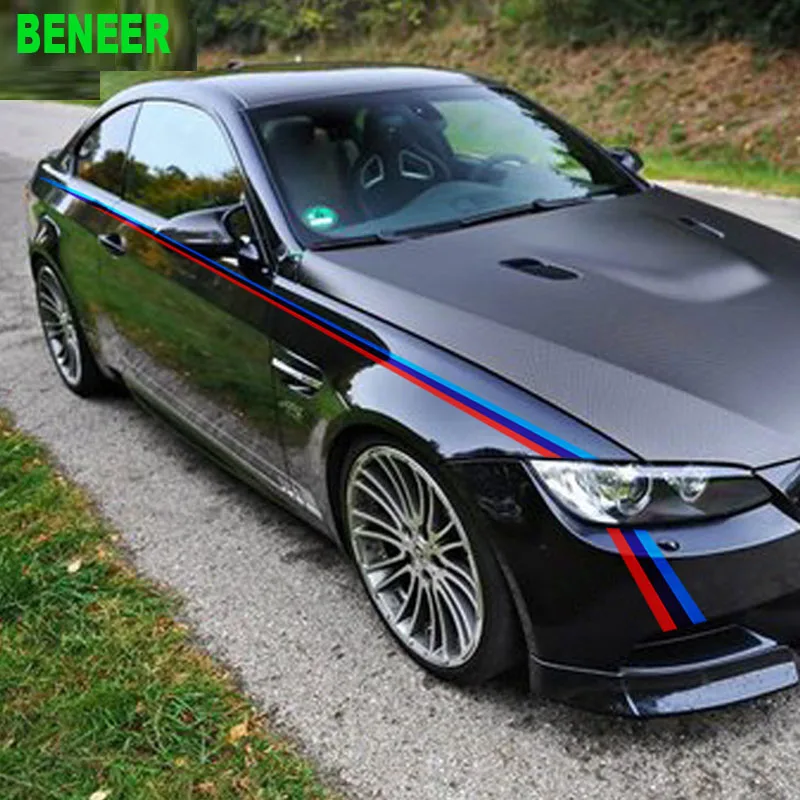 

2pcs car body decoration sticker for bmw E36 E39 E46 E53 E60 E61 E64 E70 E71 E85 E87 E90 E83 F10 F20 F21 F30 F35