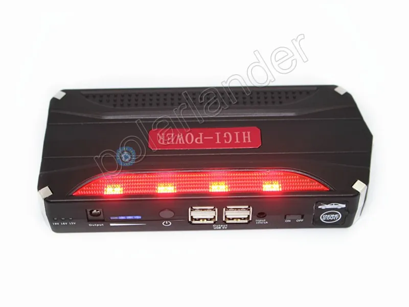  mini Car Jump Starter with pump Safety Portable 4 USB battery Charge Auto emergency power bank auto