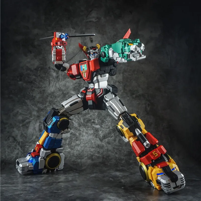 Voltron Super Alloy Soul Beast King GoLion металлическая Трансформация Робот фигурка игрушка Рождественский подарок для детей