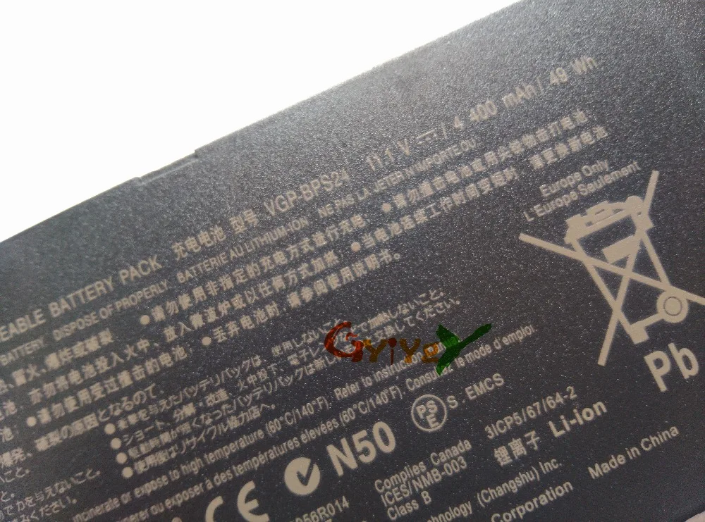 BPS24 батарея для SONY VPCSA23GW VPCSA25EC VPCSA26 VPCSA27GC VPCSA28GG VPCSA2Z9E VPCSA33 VPCSA35 VPCSA36GG VPCSA3M9E