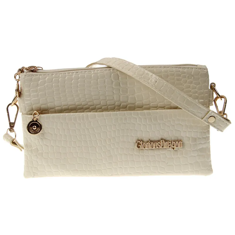 

Women handbags Small Shoulder Bag Crocodile Pattern Women Messenger Bags for Women Handbag Clutch Beige