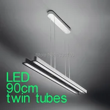twin tubes LED 90cm LED pendant lights Modern Suspension lighting suspension pendant lamp sospensione