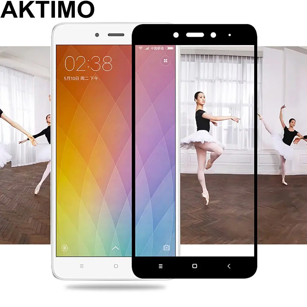 

9H Full Screen Tempered Glass For Xiaomi 8 SE Redmi Note 4 Global 5 4X Pro Prime S2 5 Plus Screen Protector Pelicula De Vidro
