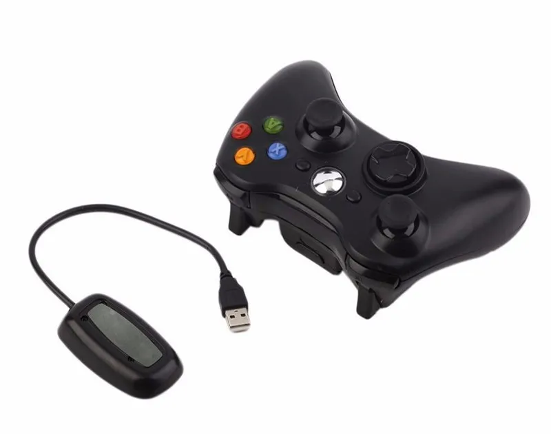 2,4G беспроводной пульт дистанционного управления для Xbox 360 компьютер с ПК приемником с USB геймпадом для microsoft Xbox360 джойстик контроллер
