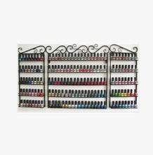 Best Offers Perfume nail polish display rack wrought iron wall display cabinet shelf cosmetic goods Specials
