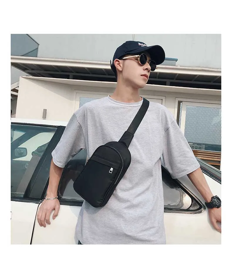 2019 новая горячая мужская полиэфирная модная сумка через плечо мужская дорожная Повседневная сумка-мессенджер простой дизайн большой