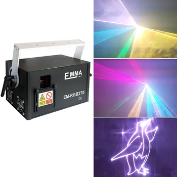 

Party Stage laser light 5 Watt rgb ILDA DMX dj disco club laser light projector free shipping