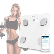 Bluetooth font b Scale b font body Bathroom Body font b Scales b font Glass Smart