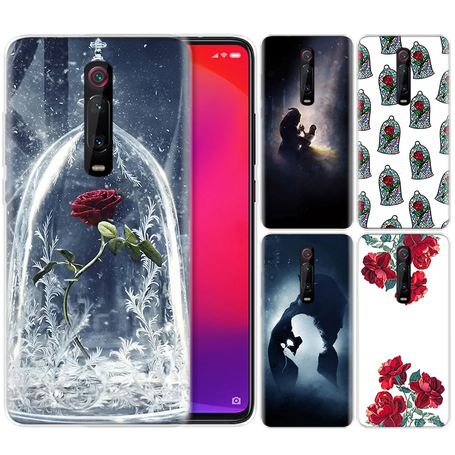 

Silicone Case for Xiaomi Redmi K20 Pro K20Pro Note 5 6 7 7A 6A Mi A2 A1 8 Lite 9 S2 Pocophone F1 Beauty And The Beast
