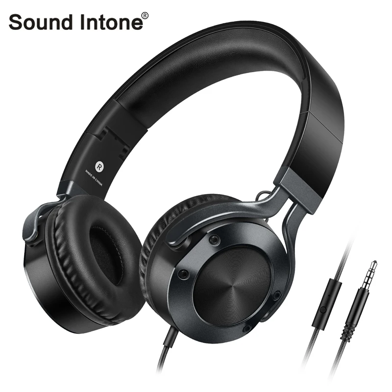 Sound Intone I9 wired headphones Gaming With Microphone Over Ear