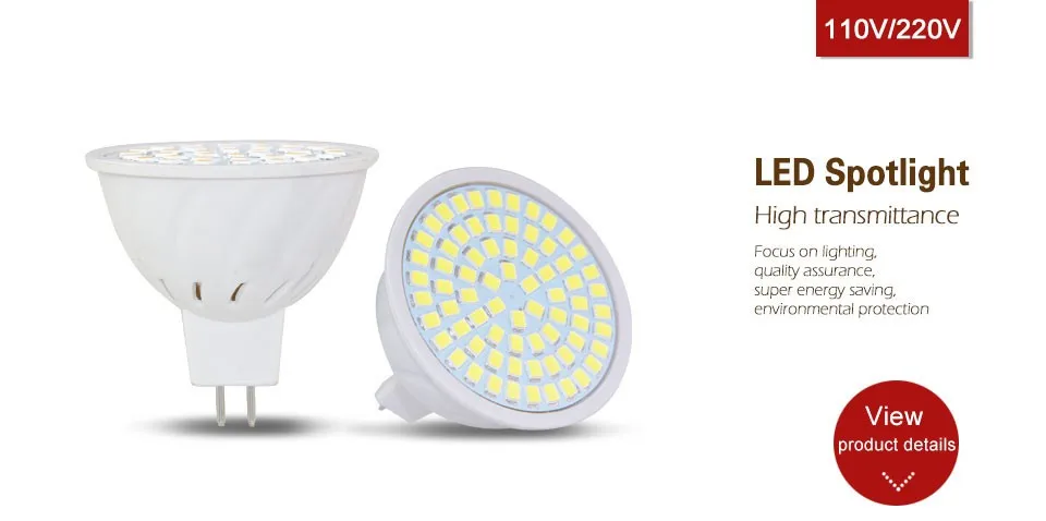 MR16 GU10 E27 Led Spotlight Led Lamp01