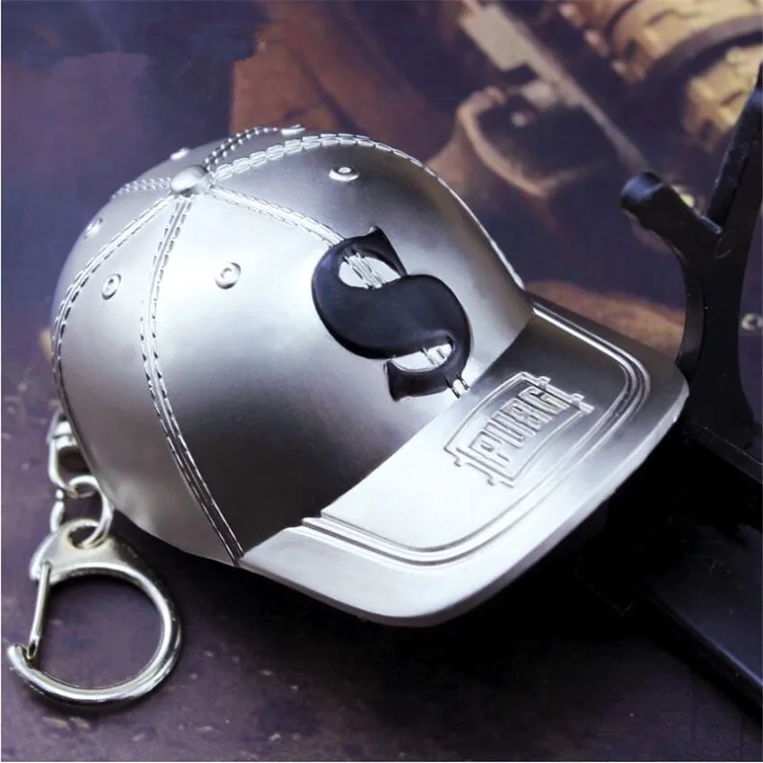  Game PUBG Classic Baseball Cap Playerunknown's Battlegrounds Cosplay Costumes Props Alloy Hat Armor