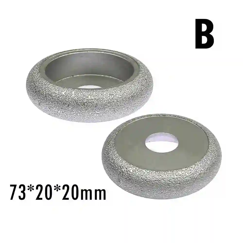3 Inch Brazed Diamond Grinding Profile Wheel Angle Grinder for Stone Marble Side