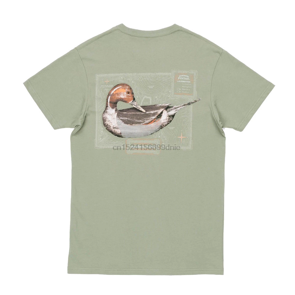 

Southern Marsh Mens Vintage Decoy Pintail T-shirt