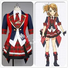 Grupo de ataque yuko oshima akb0048 cosplay película de halloween fiesta de carnaval anime costume women anime estudiantes dress uniforme escolar