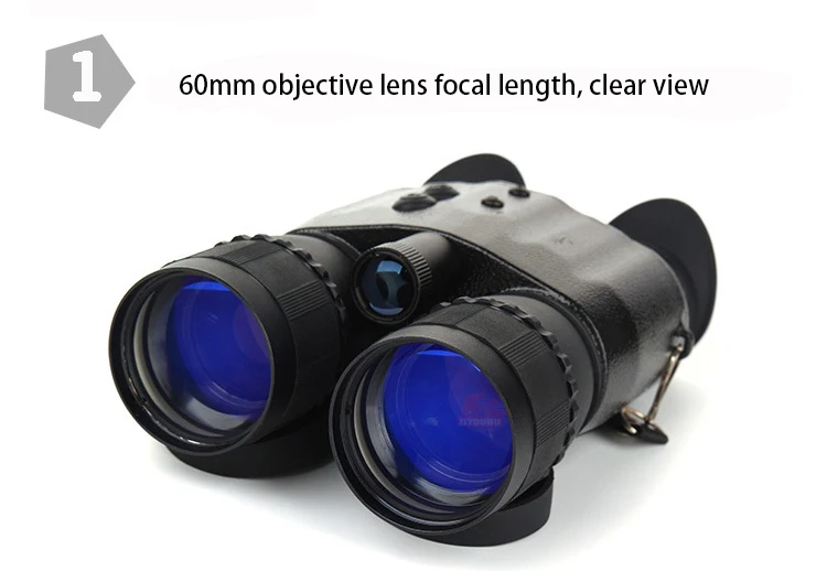mais reforçado tubo binocular low-luz de visão