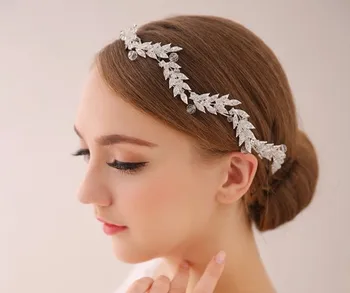

Rhinestone Hair Chain Crystal Headband Wedding Bridal Hair Accessories Head Chain Hair Jewelry Headchain WIGO0389