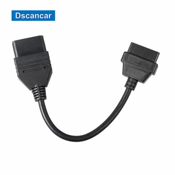 

Connector Cable 17 Pin to 16 Pin OBD OBD2 Adapter Cable for Toyota