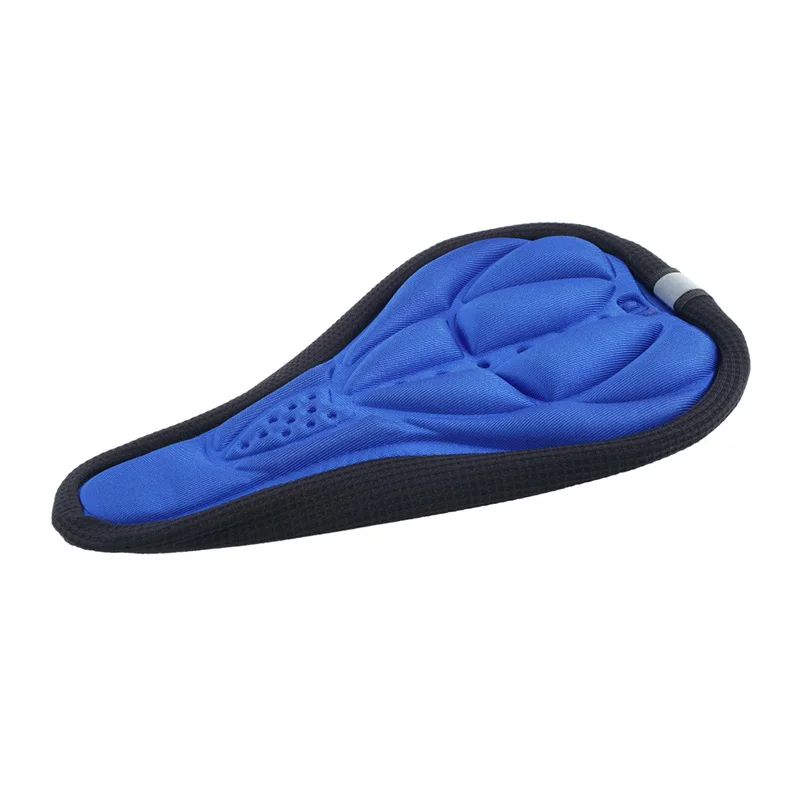 1 шт. велосипедное седло 3D мягкий чехол для сиденья велосипеда Удобная подушка для сиденья из пены велосипедное седло для велосипеда Аксессуары для велосипеда# SD - Цвет: Небесно-голубой