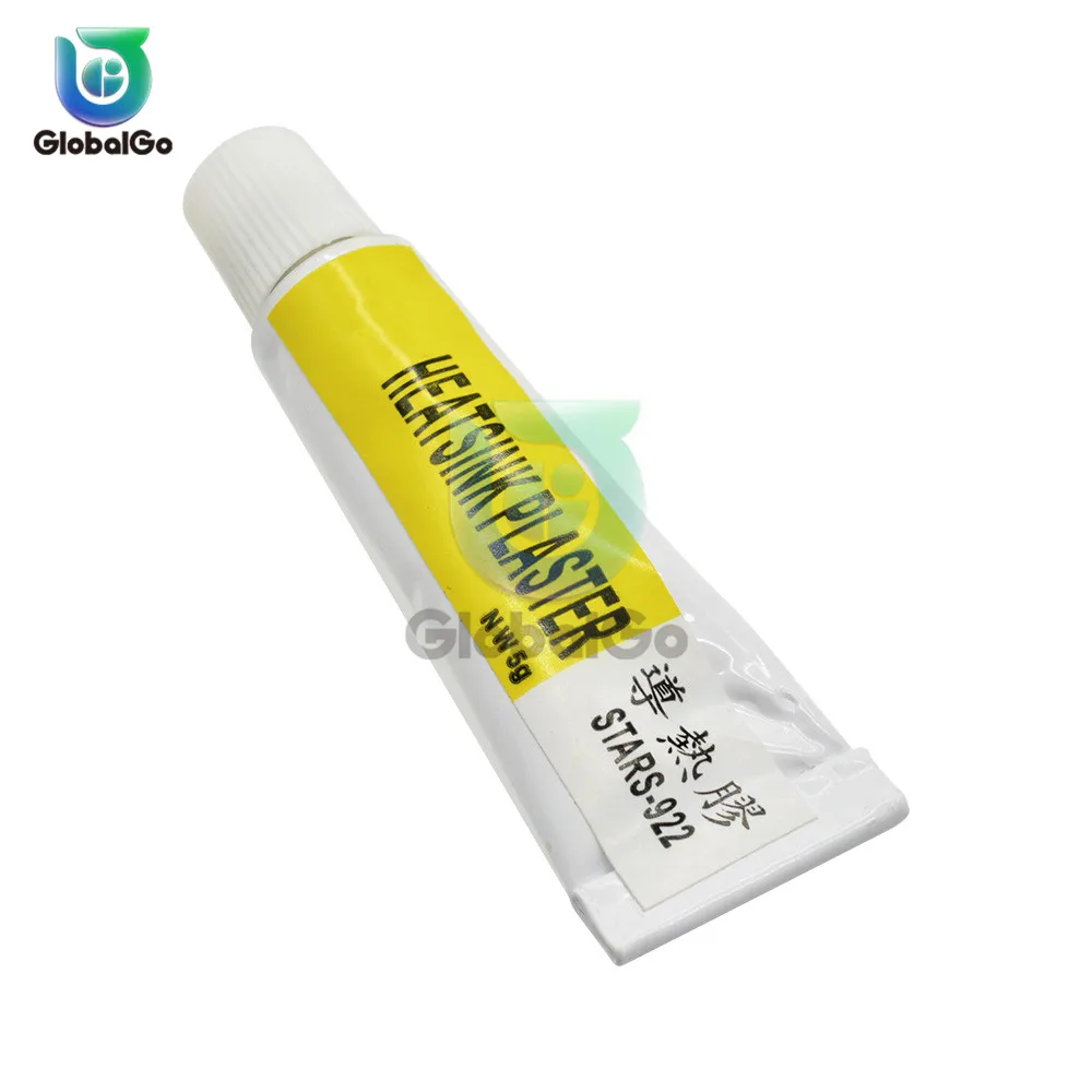 10pcs/Lot 5g Heatsink Thermal Grease Paste Scraper CPU Silicone Adhesive Cooling Strong Tool