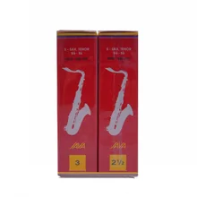 Во Францию Vandoren красная коробка Java тенор Си-бемоль трости для саксофона 2,5#3,0# коробка из 5