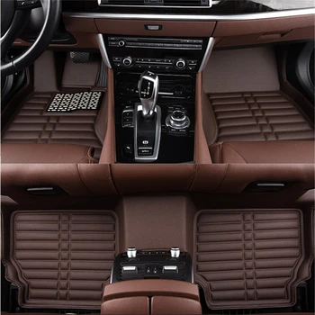 

Auto Floor Mats For BMW F34 GT320 GT328 GT335 2013-2017 Foot Carpets Step Mat High Quality Water Proof Clean Solid Color Mats