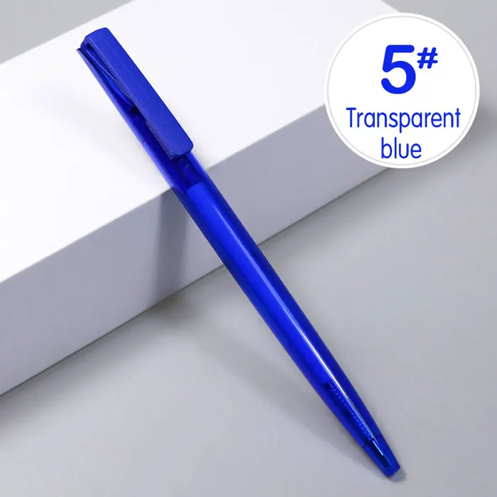 500 шт/партия новые рекламные подарки Шариковая ручка для печати логотипа 1,0 мм - Цвет: 5