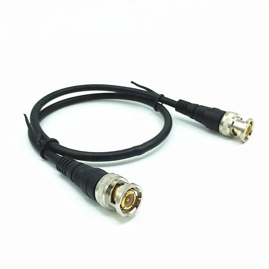 

BNC Jumper 1 M Coaxial Video Cable Gold-plated Bnc Head Jumper 1m Surveillance Video Cable Multi-strand Copper